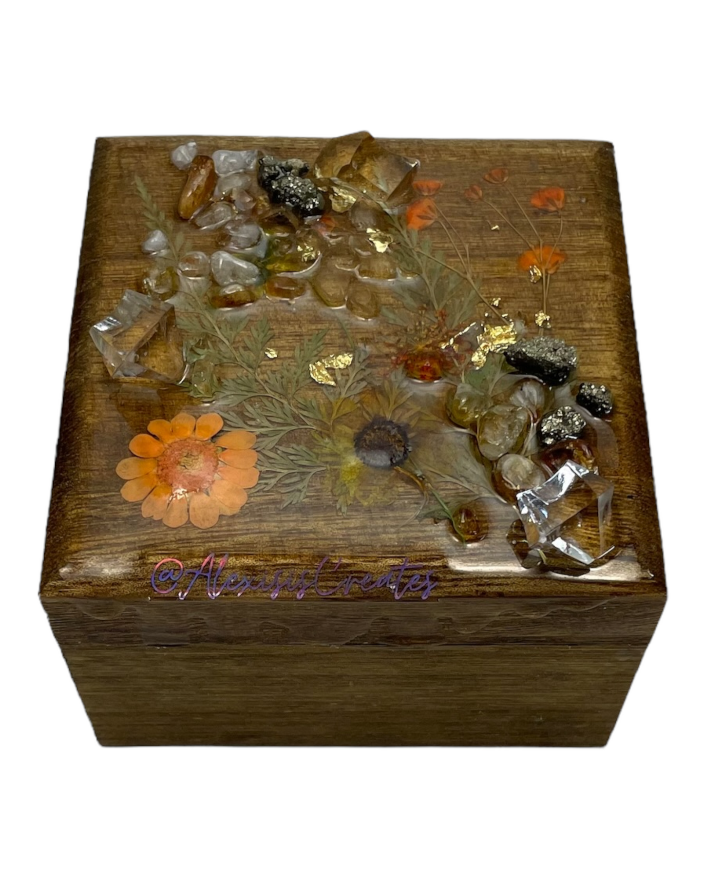 Citrine Crystal Garden Box