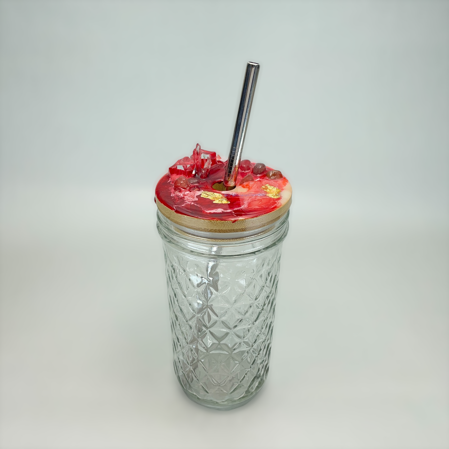 Strawberry Quartz Crystal Tumbler