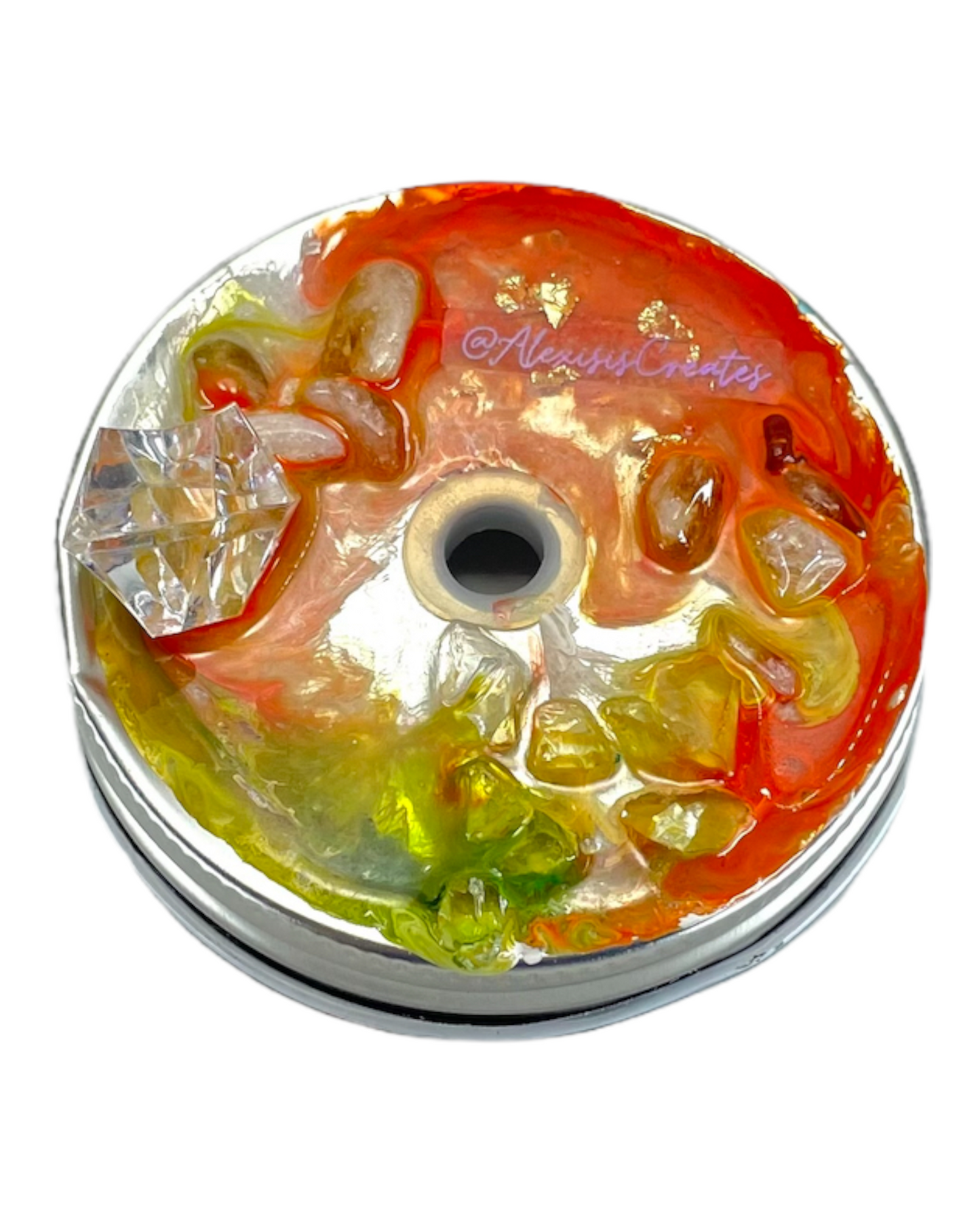 Citrine Crystal Tumbler