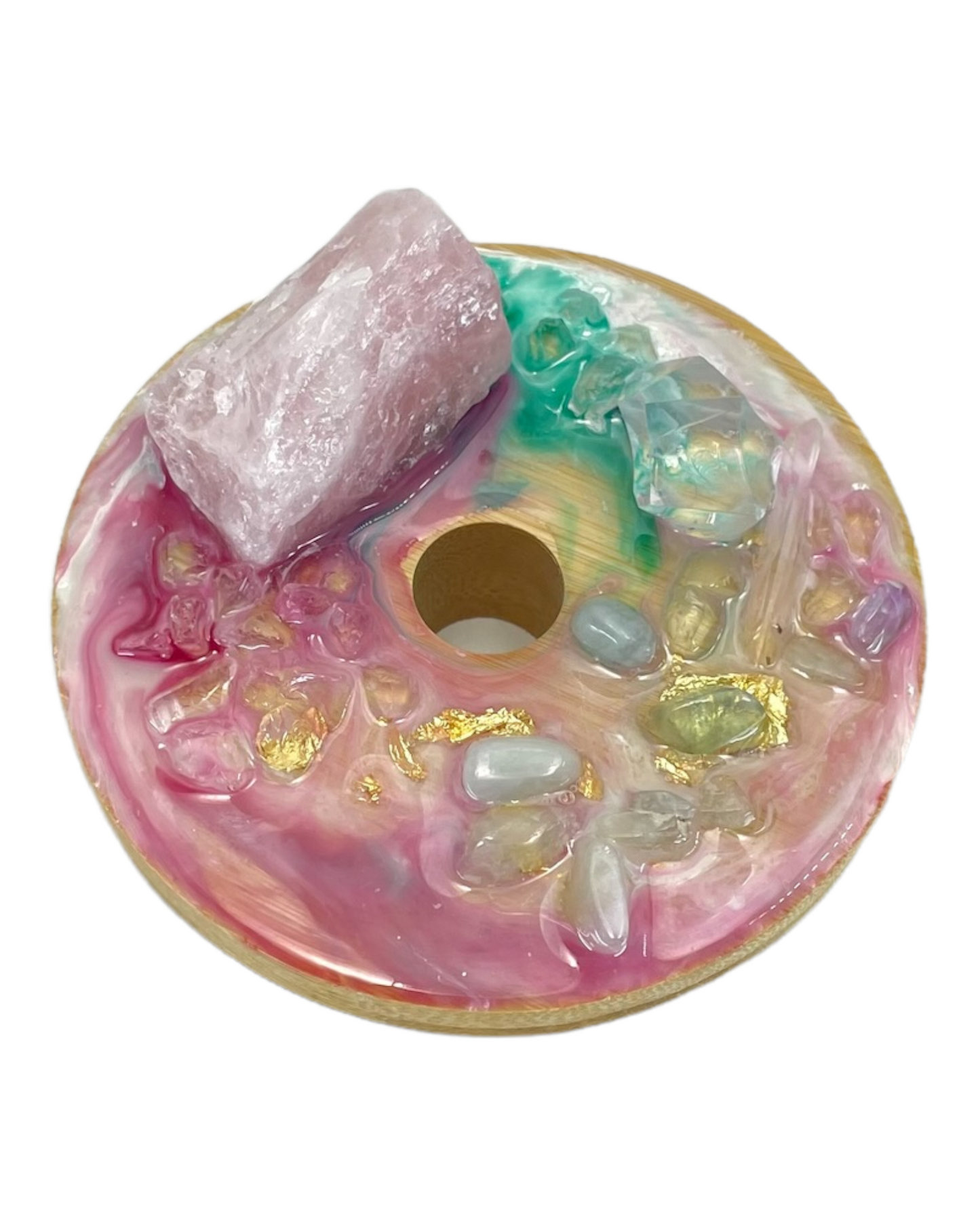 Cotton Candy Crystal Tumbler