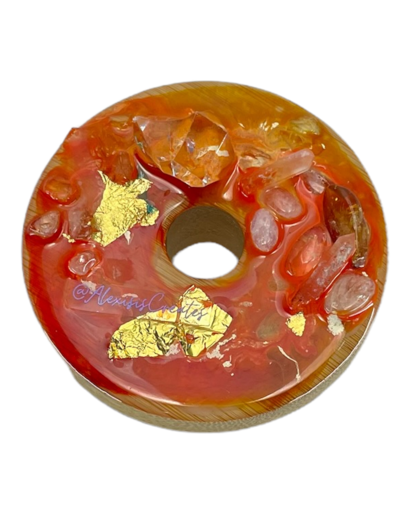Citrine Sunrise Crystal Tumbler