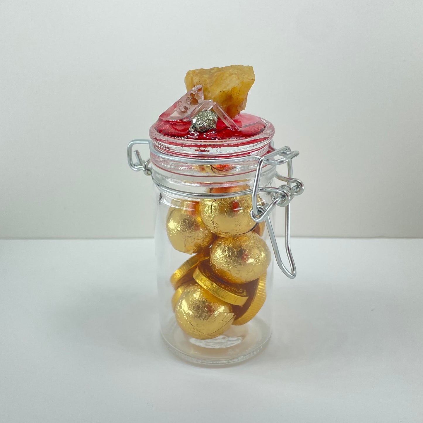 Mini Red Carnelian Jar