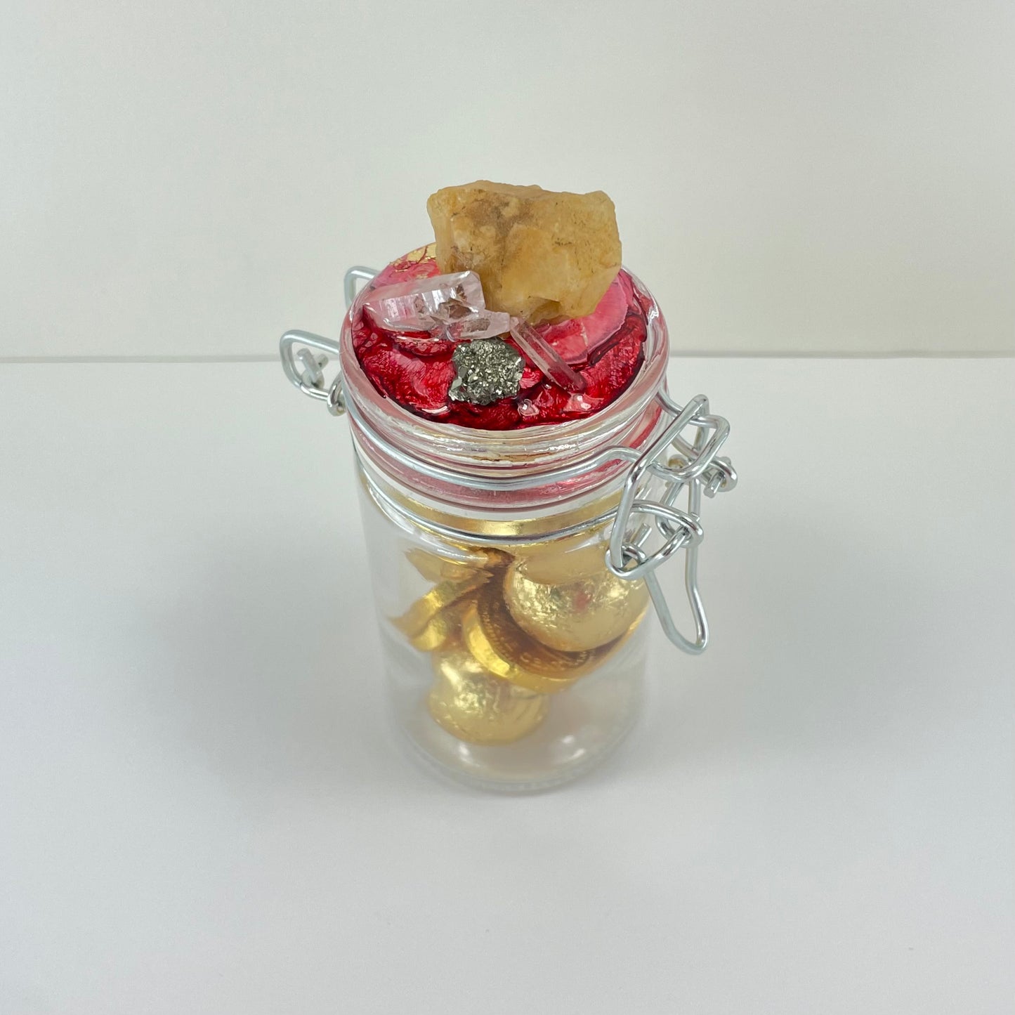 Mini Red Carnelian Jar