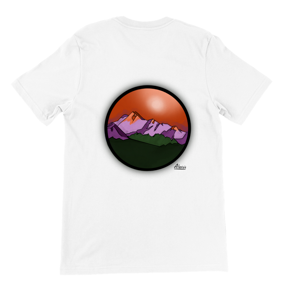 Mountains Crewneck T-Shirt