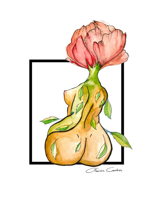 Flower Ladies 8x10