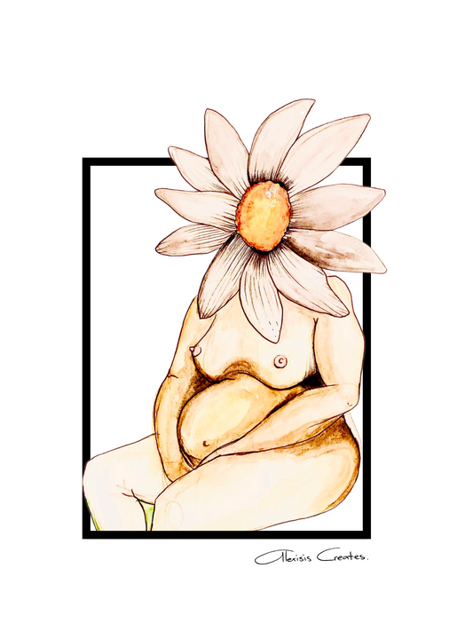 Flower Ladies 8x10
