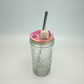 Rose Quartz Crystal Tumbler
