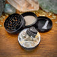 Luxe Tourmaline Pyrite Crystal Grinder
