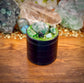 Luxe Green Fluorite Aventurine Crystal Grinder