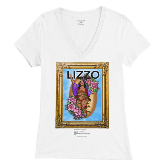 LIZZO Goddess Energy V-Neck