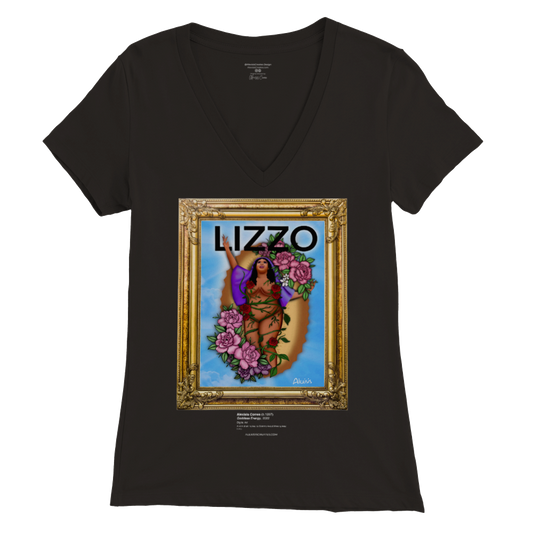 LIZZO Goddess Energy V-Neck